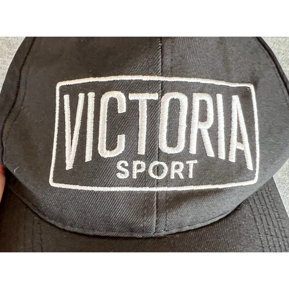 Victoria's Secret Victoria Sport Women's Hat Cap Black Logo‎ Embroidered OSFM - Picture 12 of 13